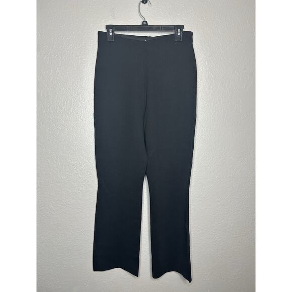 Tuckernuck Pants - TUCKERNUCK Black Compression Knit Ashford Pants Size Medium Career Classic